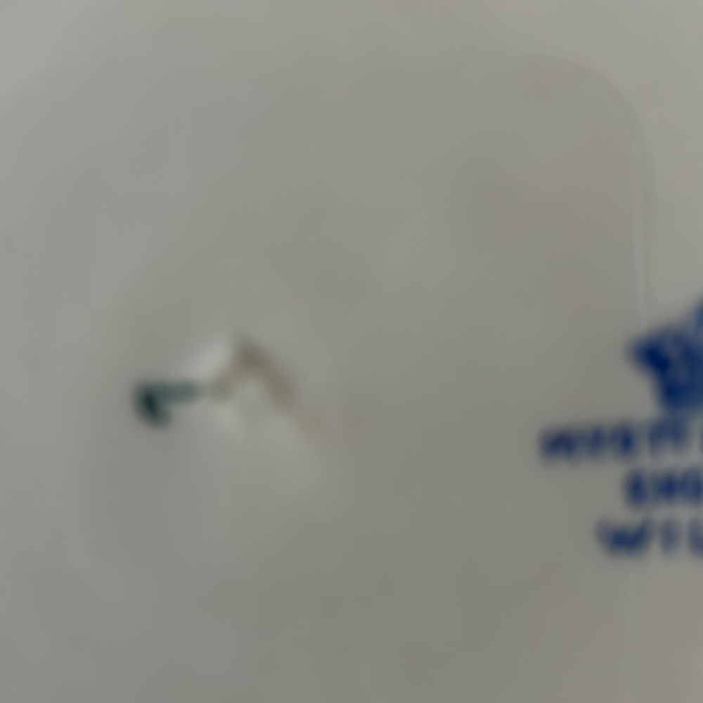 19th century blue Willoware Myott son& co England willow 7 inch Soup Bowl - Picture 6 of 8